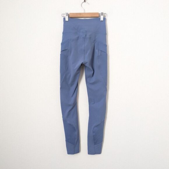 Lululemon Water Drop blue cargo super high rise hiking active tights leggings - Picture 6 of 7